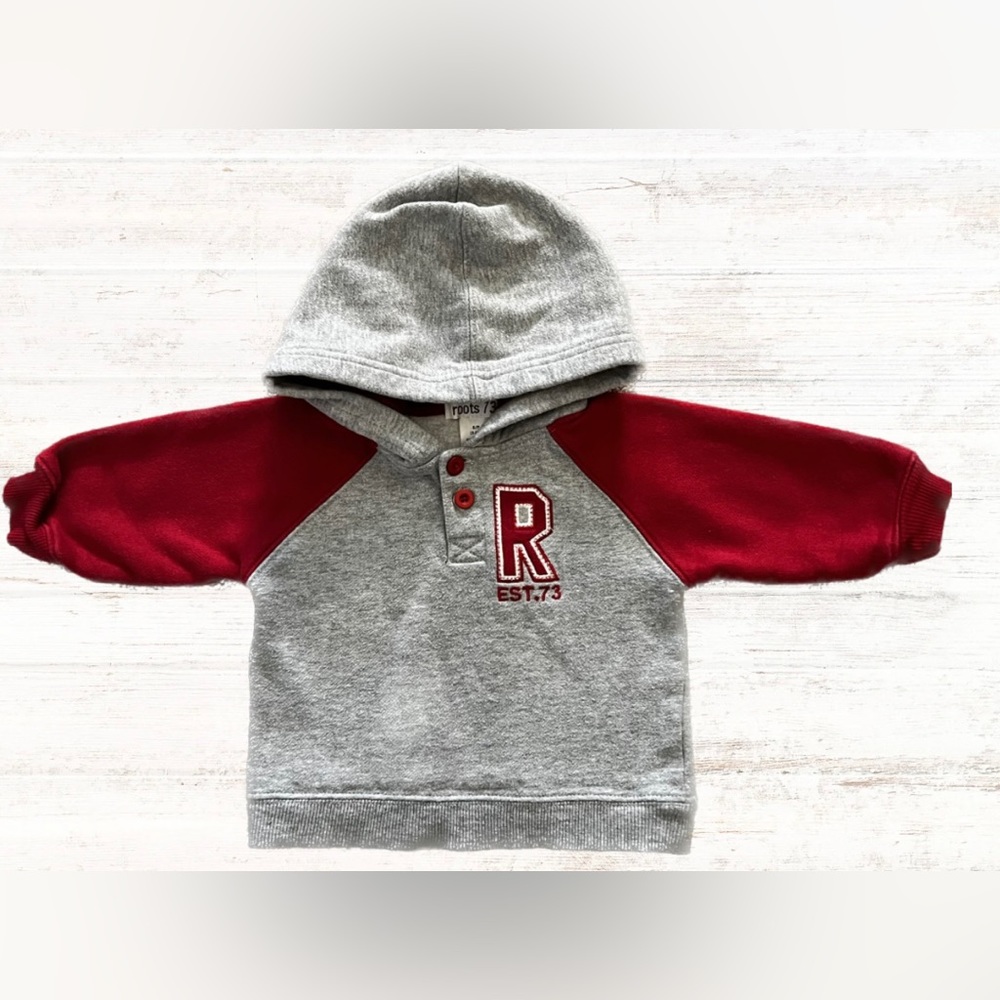 3-6 Months ROOTS zip up hoodie